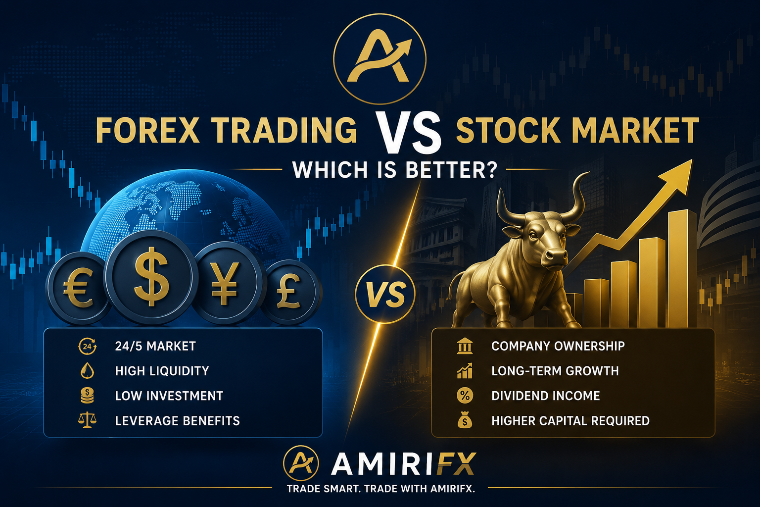 Forex Trading vs Stock Market: Which is Better?